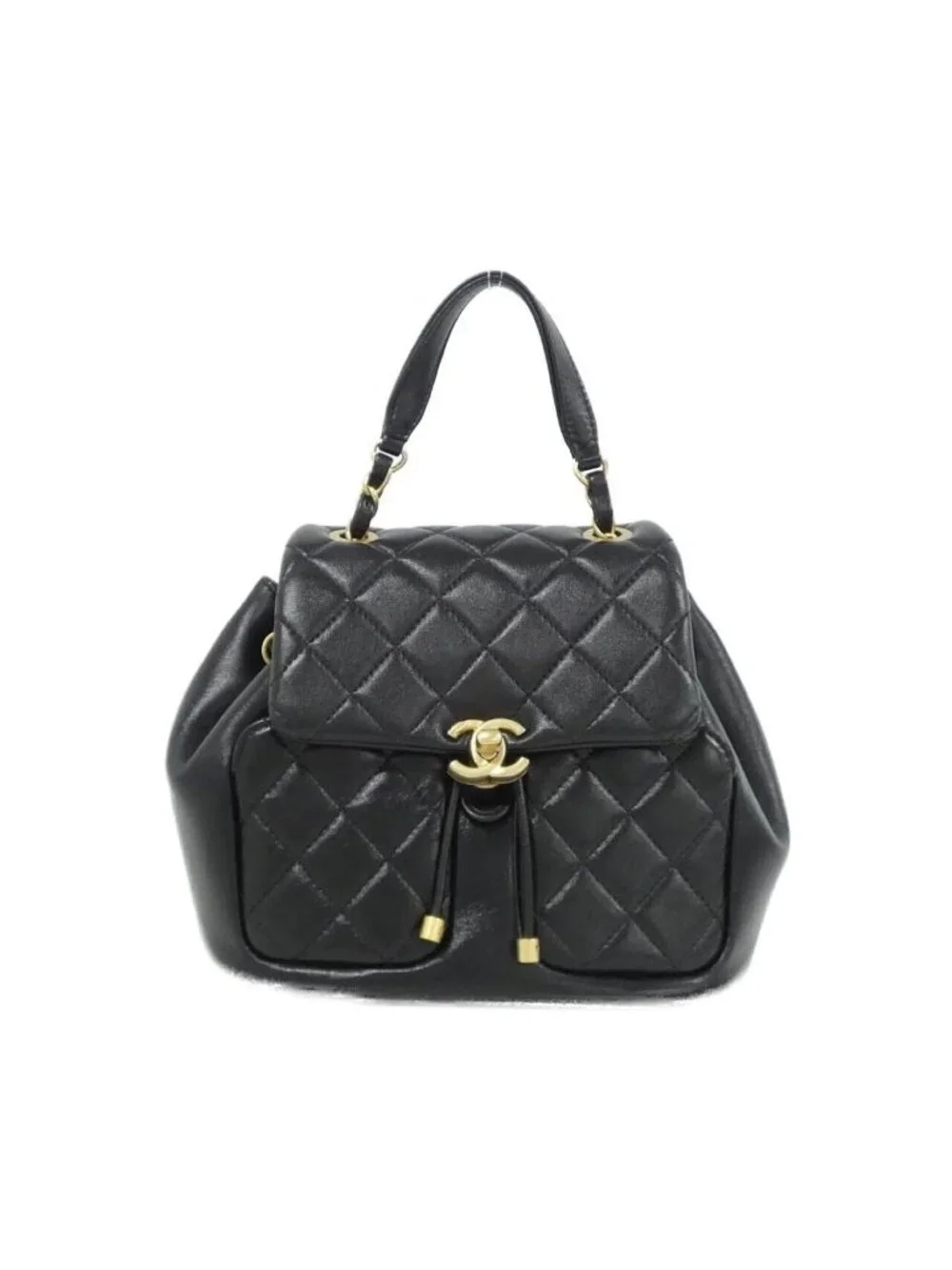 Chanel Backpack Sac Black